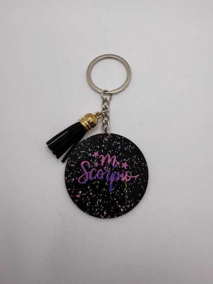 Zodiac Keychain- Scorpio