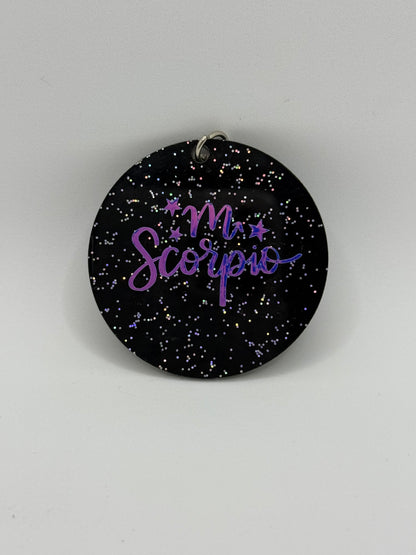 Zodiac Keychain- Scorpio