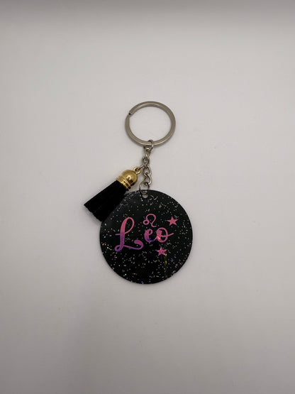 Zodiac Keychain- Leo