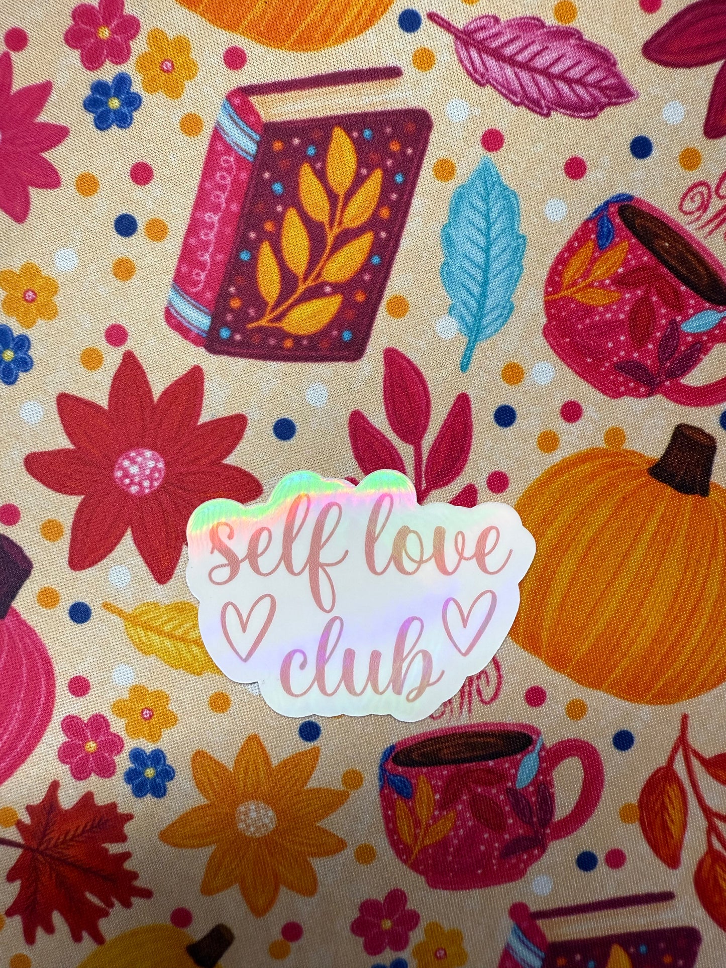 “Self love club” sticker