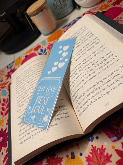 “Self love is the best love” bookmark